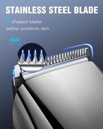 Електричний триммер для бороди Barttrimmer Herren: триммер, шавер, для тіла, USB