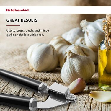 Прес для часнику KitchenAid Classic, чорний