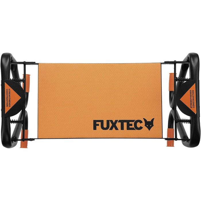 Садова лавка-колінник Fuxtec FX-KB1, складана, до 100 кг, з сумкою для інструментів та м'яким сидінням, для роботи в саду та кемпінгу