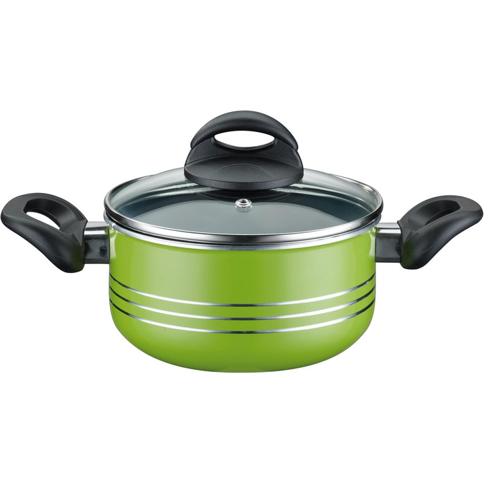 Набір посуду GSW 158053 MILANO COLOR Milano, зелений, 4 шт., великий