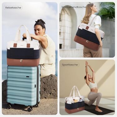 Сумка-мішок LOVEVOOK для подорожей, клініки, пологового будинку, ручної поклажі, 52x38x25 см (50 л)