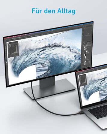 HDMI кабель Anker 8K 60Hz, 48Gbps, Ultra HD, 0.9м, eARC, Dolby Atmos, Xbox Series X, TV