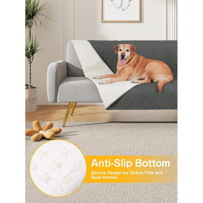 Водонепроникний килимок для собак, диванів та ліжок, захист від шерсті та подряпин, 152x203 см