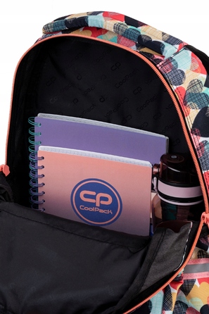 Багатофункціональний шкільний рюкзак CoolPack, багатоколірний, 21 л