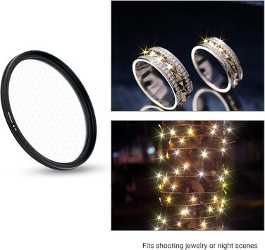 Зоряний фільтр PROfezzion Sternfilter 77mm Starburst (3 шт.) для Canon/Nikon