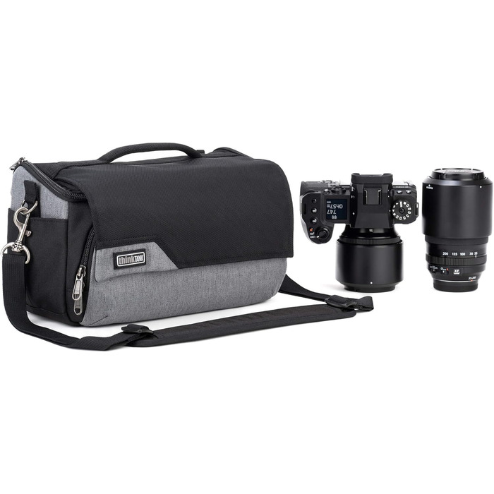 Сумка для фотокамери Think Tank Mirrorless Mover 25 - для бездзеркальних систем (Чорний / Сірий, Сучасний)
