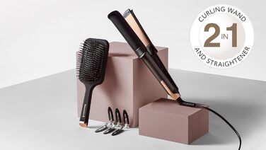 Випрямляч та локонів Remington ONE S6078 [2-в-1 Мультистайлер] з цифровим дисплеєм 150-230°C, включаючи щітку, кліпси та рукавичку
