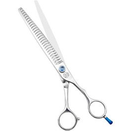 Професійна ножиця для грумінгу собак Moontay 7 дюймів, 440C сталь, для витончення та стрижки