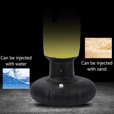 Стенд-боксерський мішок для дітей та дорослих, 160 см, червоний. Підходить для боксу та кікбоксингу