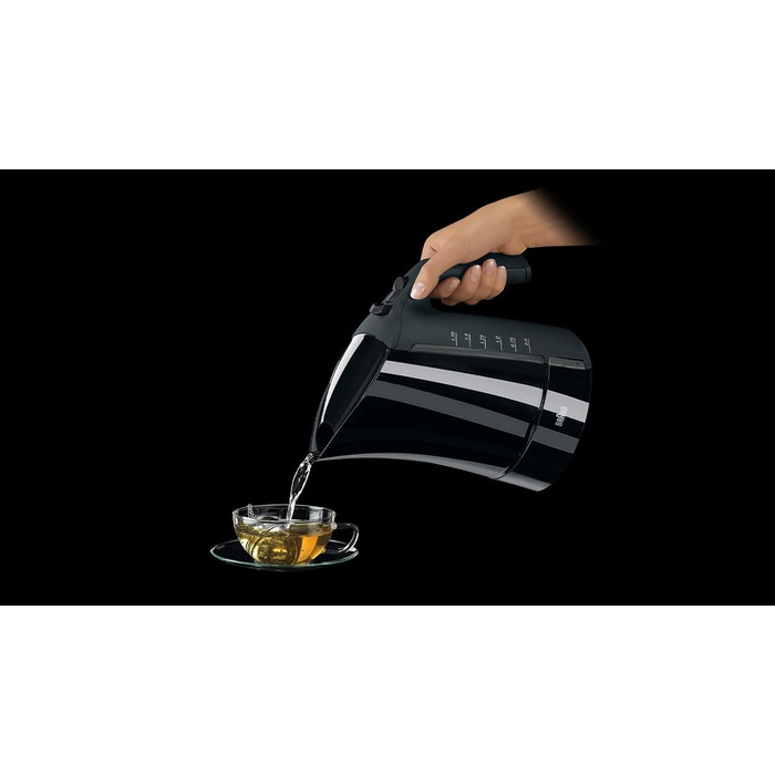 Електричний чайник Braun WK 300 AquaExpress, чорний
