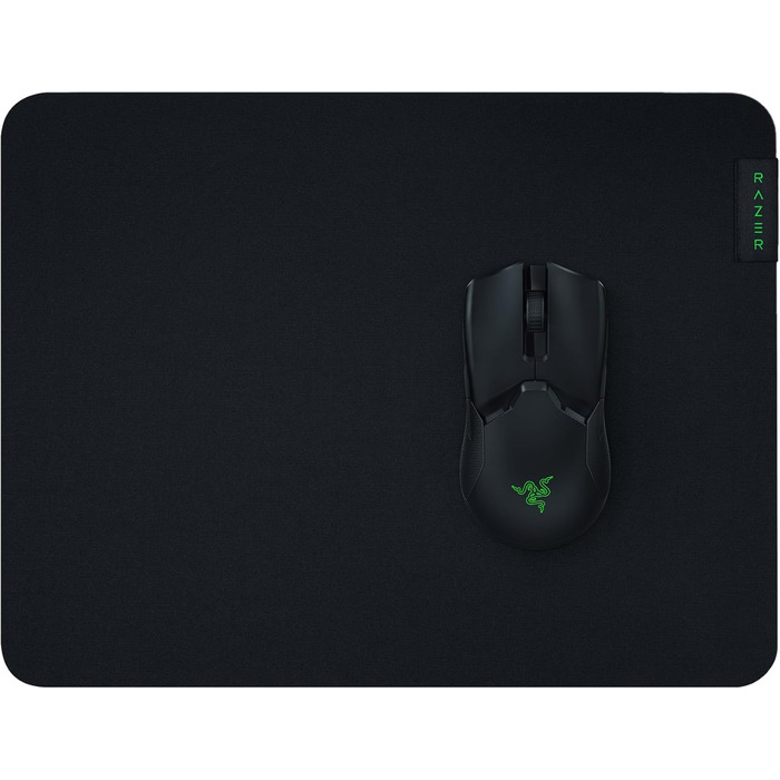 Ігровий килимок для миші Razer Gigantus V2 Medium, текстурований мікротканинний кидок, протиковзаюча гумова основа, чорний (450 x 400 x 3 мм)