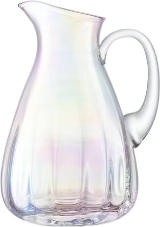 Глечик LSA International Pearl 2.2 л, перламутровий, скляний