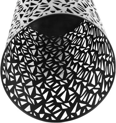 Металевий стійкий підставка для парасольки Topiky, чорна, 180x78 см