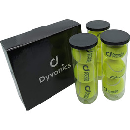 М'ячі для падел-тенісу Dyvonics (3 шт., жовті)