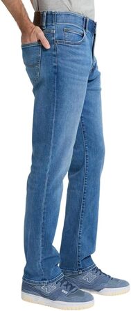 Чоловічі джинси Lee Straight Fit Xm (33W/34L, Blue Haven) - класичний синій колір