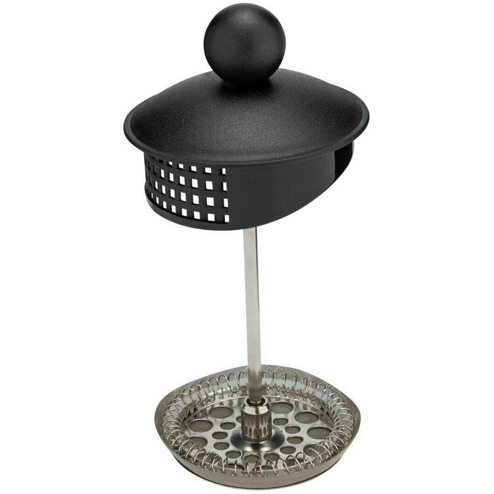 Глоу Класік кавоварка, чорна, 350 мл - для 1 чашки фільтрованої кави, з міцного скла