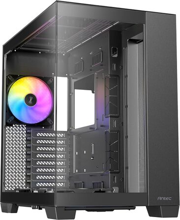 Корпус для ПК GEH Antec C8 Wood Full Tower чорний (ARGB)