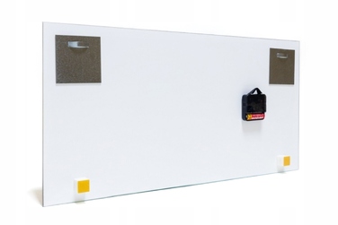 Настінний скляний годинник 