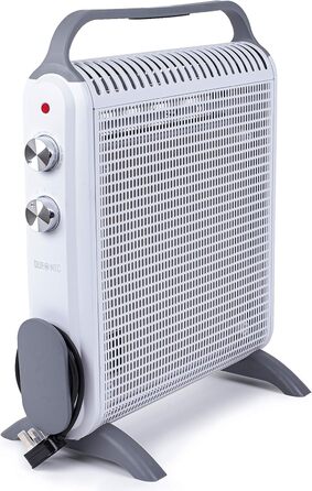 Електричний конвектор Duronic HV180: 2000W, компактний, з ручкою, 2 режими нагріву