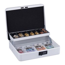 Relaxdays Cash Box Комбінація номерів Євро