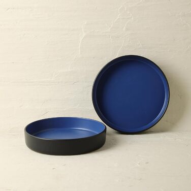 Набір посуду Stone Lain Albie Steinzeug 16 предметів: тарілки та миски для кухні, набір для 4 осіб, рожевий (блакитний/чорний)