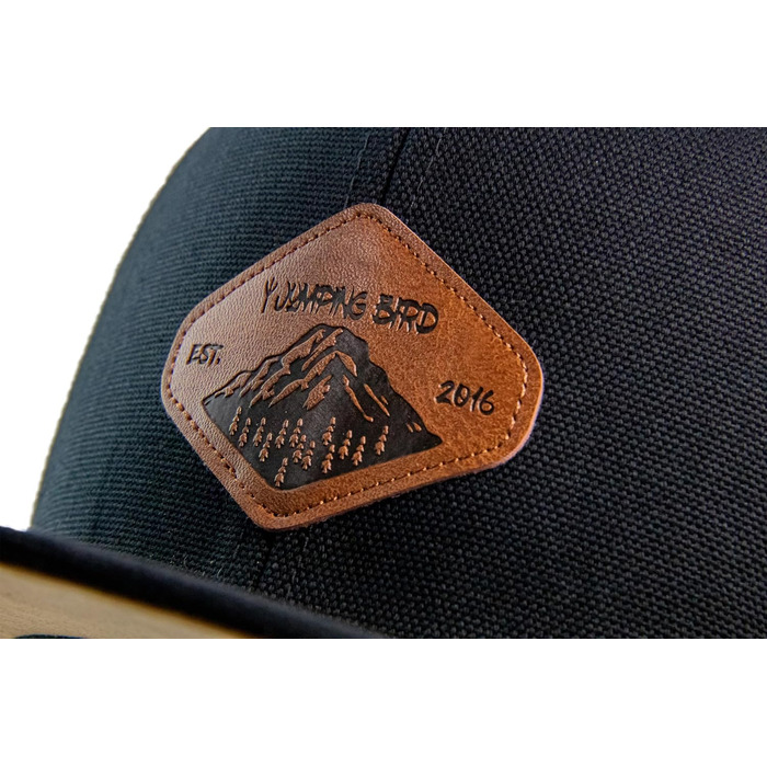 Кепка бейсболка Jumping Bird • Змінна, легка у догляді • Оливковий колір • Унісекс