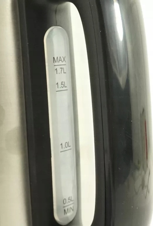 Електричний чайник Zelmer ZCK7921, 2200 Вт, 1,7 л, сріблястий/сірий