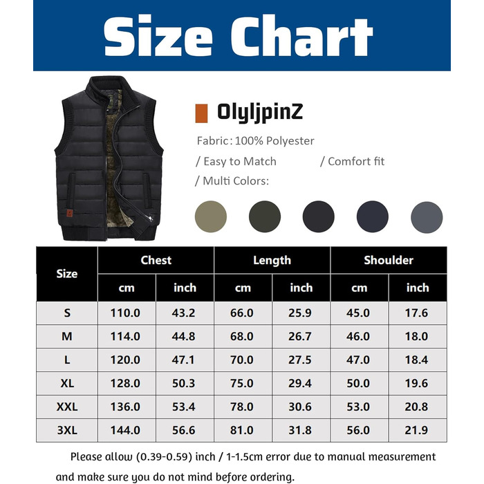 Чоловіча флісова жилетка з багатьма кишенями для риболовлі та активного відпочинку, тепла та зручна (3XL, темно-синій)