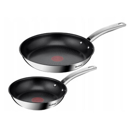 Набір сковорідок TEFAL Intuition Inox 20/26 см, 2 предмети, для індукційних плит, B817S255