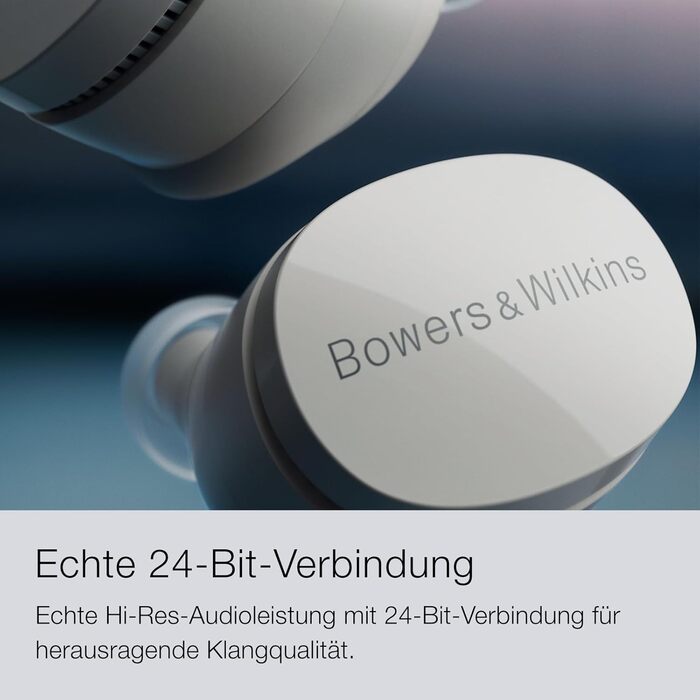 Навушники Bowers & Wilkins Px7 S2e з активним шумозаглушенням, бездротові, Qualcomm aptX™ Adaptive, швидка зарядка, 30 годин роботи, 6 мікрофонів - колір Океан (Сірий)