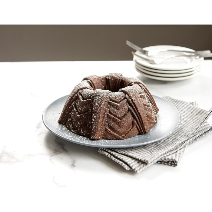Форма для випічки Nordic Ware Marquee Bundt Pan, алюміній, 25,7 см, NW 90577