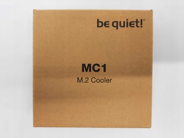 Радіатор be quiet! MC1 для SSD M.2 2280, алюміній, чорний