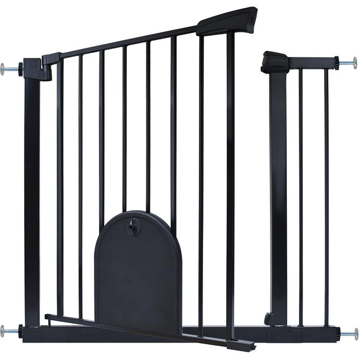 Захист для сходів HENGMEI: автоматичні металеві ворота для дитячої безпеки (85-95 см)