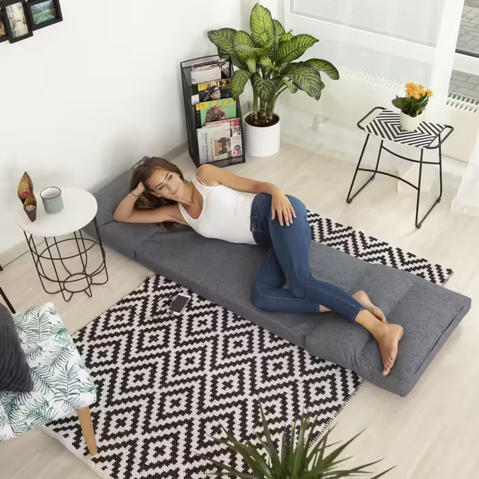 Relaxdays Reclining Chair, Foldable