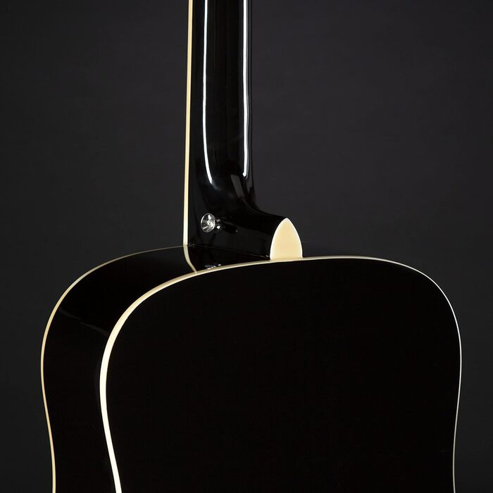 Акустична гітара Red Hill D-1-CE Dreadnought з Cutaway, електроакустична, липа, чорний колір