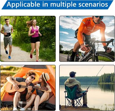 Водонепроникна нагрудна/стегнова сумка на ногу для мотоциклістів, чоловіків та жінок. Багато кишень, для кемпінгу, піших прогулянок, велоспорту та бігу.