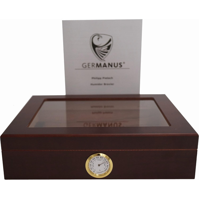 HUMIDOR GERMANUS Mensalla Classic - вологозбережувальний контейнер для тютюну