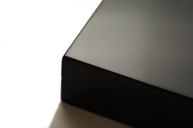 Міні-умісниці для сигар Germanus, чорний колір, з кедрової деревини, з брошюрою про умісниці