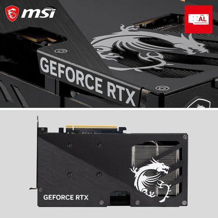 Відеокарта MSI GeForce RTX 5060 GAMING OC 8GB GDDR7, PCIe 5.0, HDMI 2.1b, DisplayPort 2.1b