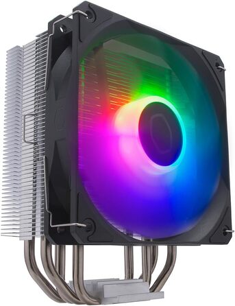 Кулер для CPU Cooler Master Hyper 212 Spectrum V3 - чорний, з RGB вентилятором, підтримка LGA1700 та AM5