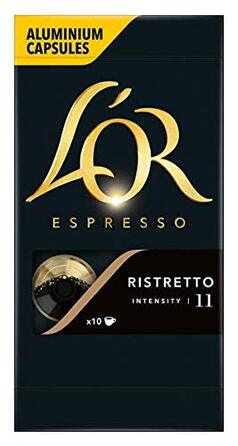 Кавові капсули L'OR для Nespresso, набір-асорті (Probierbox), 100 капсул (10 паків по 10 шт)
