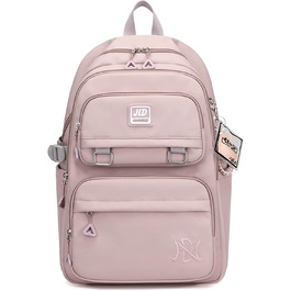 Шкільний рюкзак JANSBEN: водонепроникний, для підлітків, з відділенням для ноутбука, 30L, нейлон, фіолетовий