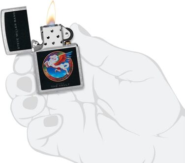Запальничка Zippo Steve Miller Band Welcome to The Vault, хромована, кишенькова