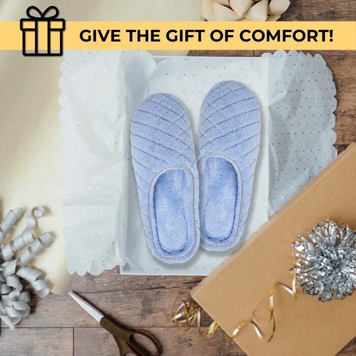 Dearfoams Leslie: жіночі тапочки-клоги з м'якою устілкою Memory Foam, широка колодка (42/44 EU), колір - Juniper Green Terry