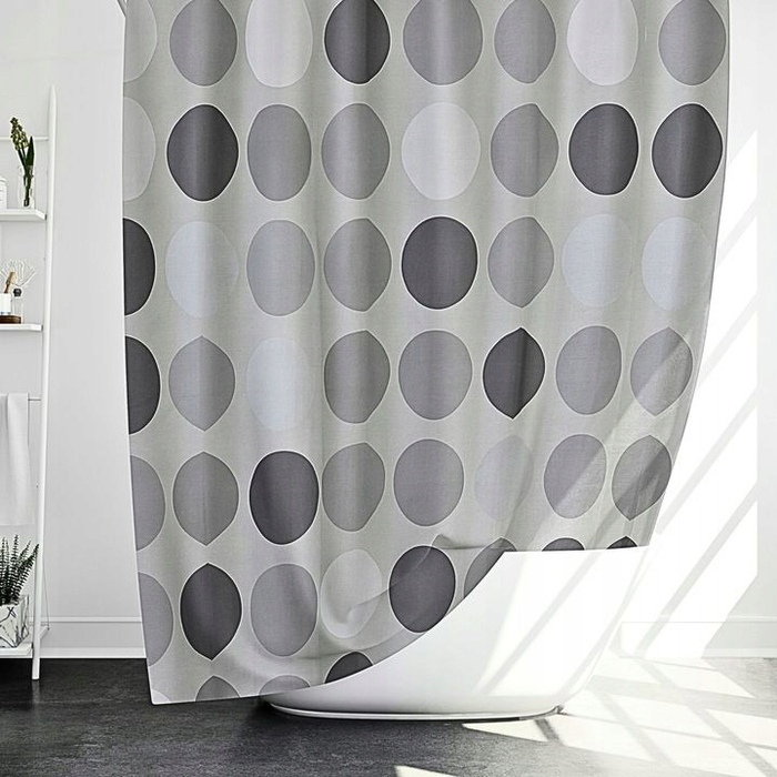 Текстильна штора для ванни Profi ID, 170 x 180 см