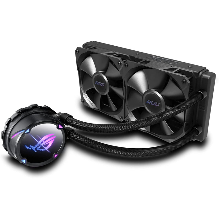 Система водяного охолодження ASUS ROG Strix LC II 240 - AIO з RGB вентиляторами