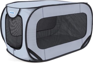 Переносний вольєр для собак та котів у машину Nobleza, складаний вольєр для тварин, 93x54x54 см