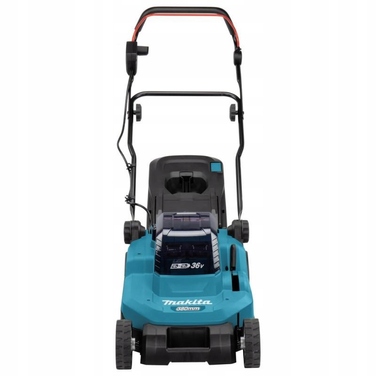 Акумуляторна газонокосарка Makita DLM382PT2 LXT 36V (2x18V) з 2-ма АКБ по 5Ah, ширина зрізу 38 см, травозбірник 40 л