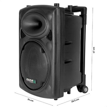 Портативна акустика Ibiza PORT12VHF-BT 12