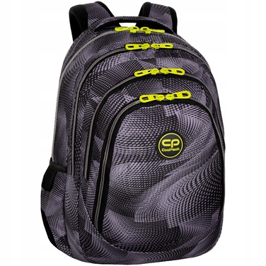 Шкільний рюкзак для підлітків Coolpack Drafter Hurricane, чорний (4-8 класи)